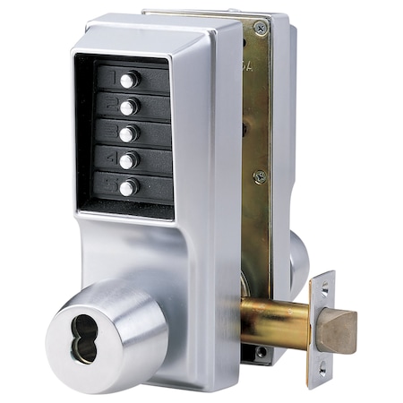 Dormakaba Cylindrical Locks with Keypad Trim, EE1025M/EE1025M-26D-41 EE1025M/EE1025M-26D-41
